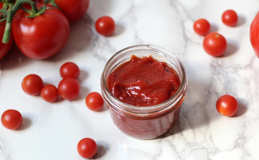 5 ingredient homemade ketchup